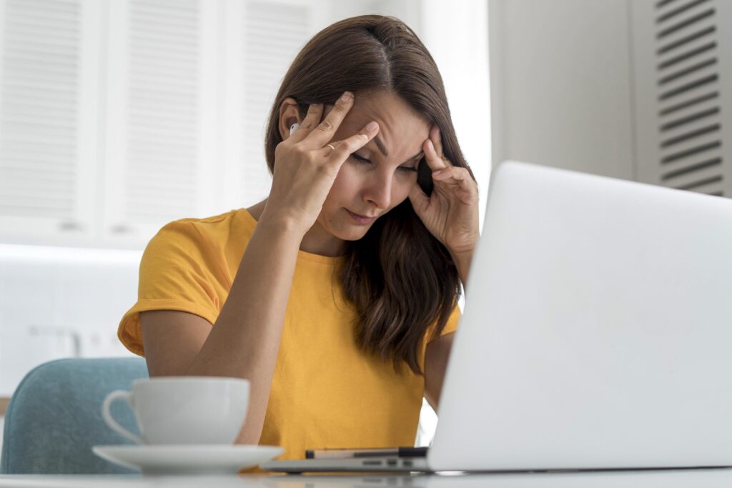 stress and eye problems